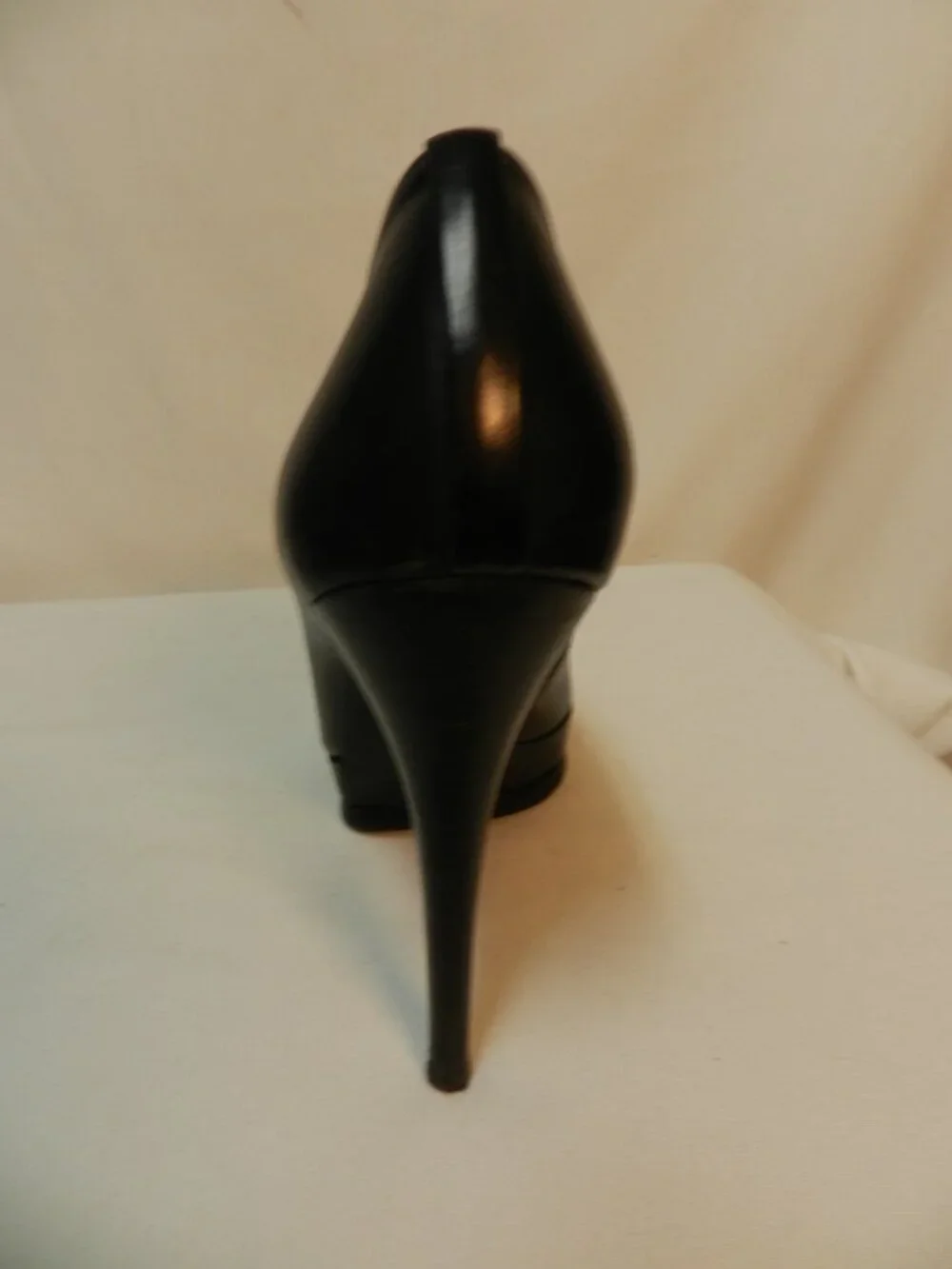 Stuart Weitzman Leather heeled black boots booties pumps ankle Women Size Sz 10